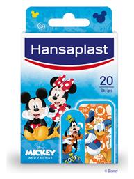 Hansaplast Αυτοκόλλητα Επιθέματα Disney Mickey Mouse & Friends για Παιδιά 20τμχ από το Pharm24