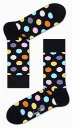 Happy Socks Big Dot Ανδρικές Κάλτσες με Σχέδια Μαύρες