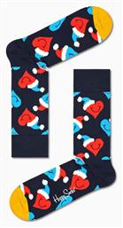 Happy Socks Love Smiley Unisex Χριστουγεννιάτικες Κάλτσες Μπλε