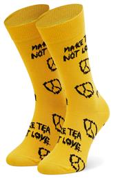 Happy Socks Monty Python Hell Unisex Κάλτσες με Σχέδια Κίτρινες