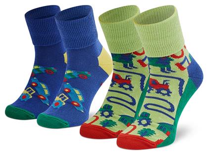 Happy Socks Παιδικές Κάλτσες Μακριές Πολύχρωμες 2 Ζευγάρια από το Clodist