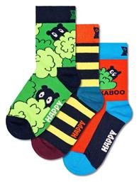 Happy Socks Παιδικές Κάλτσες Πολύχρωμες 3 Ζευγάρια από το Favela