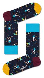 Happy Socks Skiing Sock Ανδρικές Κάλτσες Blue από το Zizel