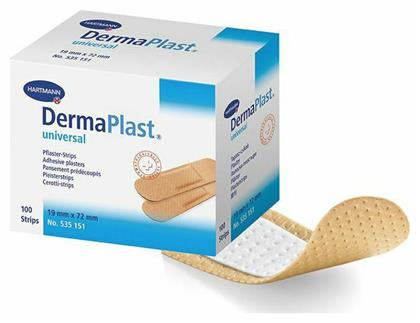 Hartmann Αυτοκόλλητα Επιθέματα Dermaplast Universal 72x19mm 100τμχ από το Medical