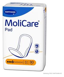 Hartmann Molicare Pad Unisex Σερβιέτες Ακράτειας 30τμχ