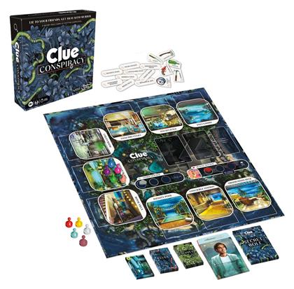 Hasbro Επιτραπέζιο Παιχνίδι Clue Conspiracy για 4-10 Παίκτες 14+ Ετών