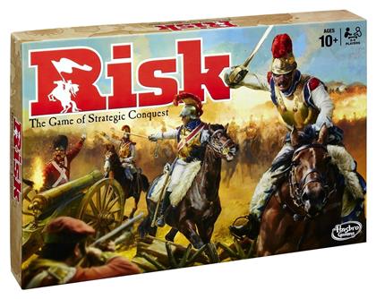 Hasbro Επιτραπέζιο Παιχνίδι Risk Refresh The Game Of Strategic Conquest (Γερμανική Έκδοση με Αγγλικές Οδηγίες) για 2-5 Παίκτες 10+ Ετών (EN)