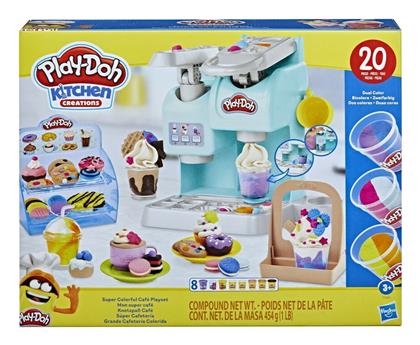 Hasbro Play-Doh Super Colorful Café Playset για 3+ Ετών