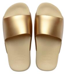 Havaianas Classic Metallic Slides σε Μπεζ Χρώμα