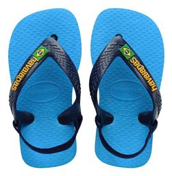 Havaianas Παιδικές Σαγιονάρες Flip Flops Μπλε Baby Brasil Logo II από το SportsFactory