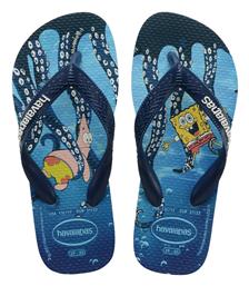 Havaianas Παιδικές Σαγιονάρες Flip Flops Μπλε Bob Sponge από το Epapoutsia