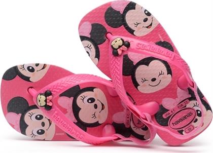 Havaianas Παιδικές Σαγιονάρες Flip Flops για Κορίτσι Ροζ Disney Classics II Baby Minnie