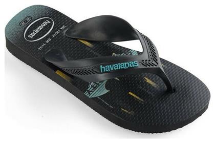 Havaianas Παιδικές Σαγιονάρες Flip Flops Μαύρες Max Herois από το Plus4u