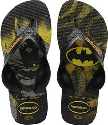 Havaianas Παιδικές Σαγιονάρες Flip Flops Μαύρες Max Herois από το Cosmossport