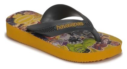 Havaianas Παιδικές Σαγιονάρες Flip Flops Μαύρες Max Marvel