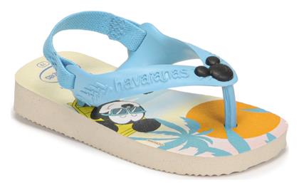 Havaianas Παιδικές Σαγιονάρες Flip Flops Mickey Γαλάζιες Disney Classics II Baby Minnie από το Spartoo