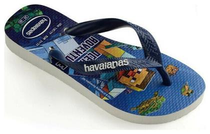 Havaianas Παιδικές Σαγιονάρες Flip Flops Navy Μπλε Minecraft