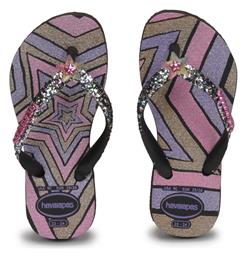 Havaianas Παιδικές Σαγιονάρες Flip Flops Ροζ Glitter Trendy από το Tsakiris Mallas