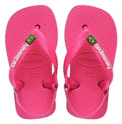 Havaianas Παιδικές Σαγιονάρες Φούξια Hav Baby Brasil Logo Ii