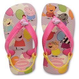 Havaianas Παιδικές Σαγιονάρες Peppa Pig Citrus-Yellow Baby