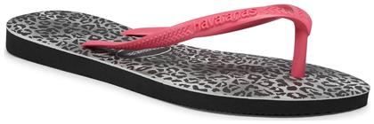 Havaianas Slim Leopard Fc Σαγιονάρες σε Ροζ Χρώμα από το Tres Chic