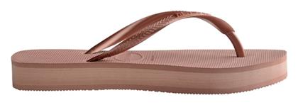 Havaianas Slim Σαγιονάρες σε Ροζ Χρώμα