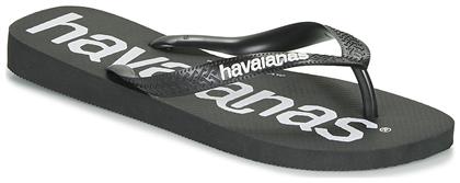 Havaianas Top Logomania Flip Flops σε Μαύρο Χρώμα