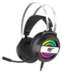 Havit H2026D Over Ear Gaming Headset με σύνδεση 3.5mm / USB