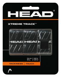 Head Xtremetrack Overgrip Μαύρο 3τμχ