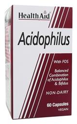 Health Aid Acidophilus with FOS με Προβιοτικά και Πρεβιοτικά 60 κάψουλες