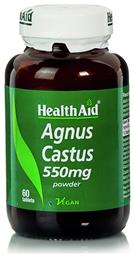 Health Aid Agnus Castus 550mg 60 ταμπλέτες από το Pharm24