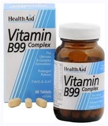 Health Aid B 99 Complex Βιταμίνη 60 ταμπλέτες