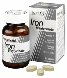 Health Aid Iron Bisglycinate 30mg 90 ταμπλέτες από το Pharm24