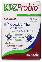 Health Aid KidzProbio Προβιοτικά για Παιδιά 30 ταμπλέτες Blackcurrant