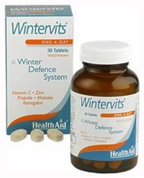 Health Aid Wintervits Συμπλήρωμα για την Ενίσχυση του Ανοσοποιητικού 30 ταμπλέτες από το Pharm24