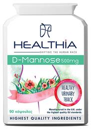 Healthia D-Mannose 500mg 90 κάψουλες