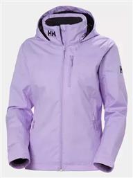 Helly Hansen Κοντό Γυναικείο Puffer Μπουφάν Λιλά