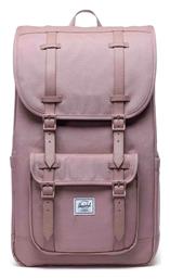 Herschel Little America Υφασμάτινο Σακίδιο Πλάτης Ροζ 30lt