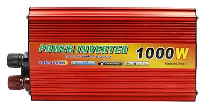 HL 18668-23 Inverter Αυτοκινήτου 1000W για Μετατροπή 12V DC σε 220V AC με 1xUSB από το MagicStore