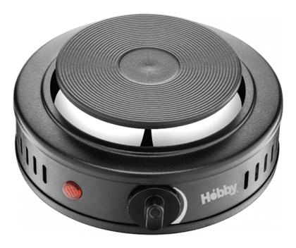Hobby HHP-40372 Επιτραπέζια Εστία Εμαγιέ Μονή Μαύρη
