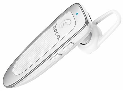 Hoco E60 In-ear Bluetooth Handsfree Ακουστικό Λευκό από το Public