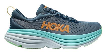 Hoka Bondi 8 Ανδρικά Αθλητικά Παπούτσια Running Μπλε από το Epapoutsia