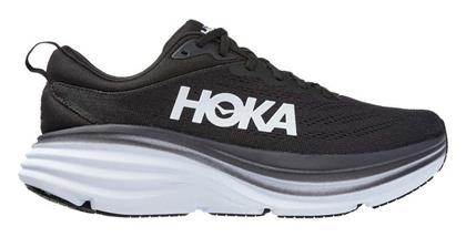 Hoka Bondi 8 Ανδρικά Αθλητικά Παπούτσια Running Μαύρα από το Z-mall