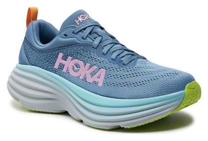 Hoka Bondi 8 Γυναικεία Αθλητικά Παπούτσια Running Μπλε