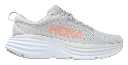 Hoka Bondi 8 Γυναικεία Αθλητικά Παπούτσια Running Γκρι