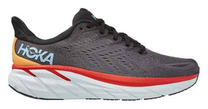 Hoka Clifton 8 Ανδρικά Αθλητικά Παπούτσια Running Γκρι από το MybrandShoes