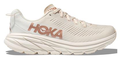 Hoka Glide Rincon 3 Γυναικεία Αθλητικά Παπούτσια Running Μπεζ