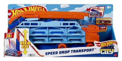 Hot Wheels Φορτηγό Speed Drop Transport για 4+ Ετών