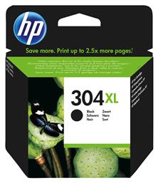 HP 304XL Γνήσιο Μελάνι Εκτυπωτή InkJet Μαύρο (N9K08AE)