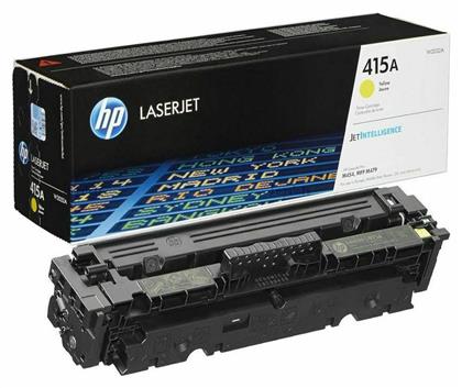 HP 415A Γνήσιο Toner Laser Εκτυπωτή Κίτρινο 2100 Σελίδων (W2032A)